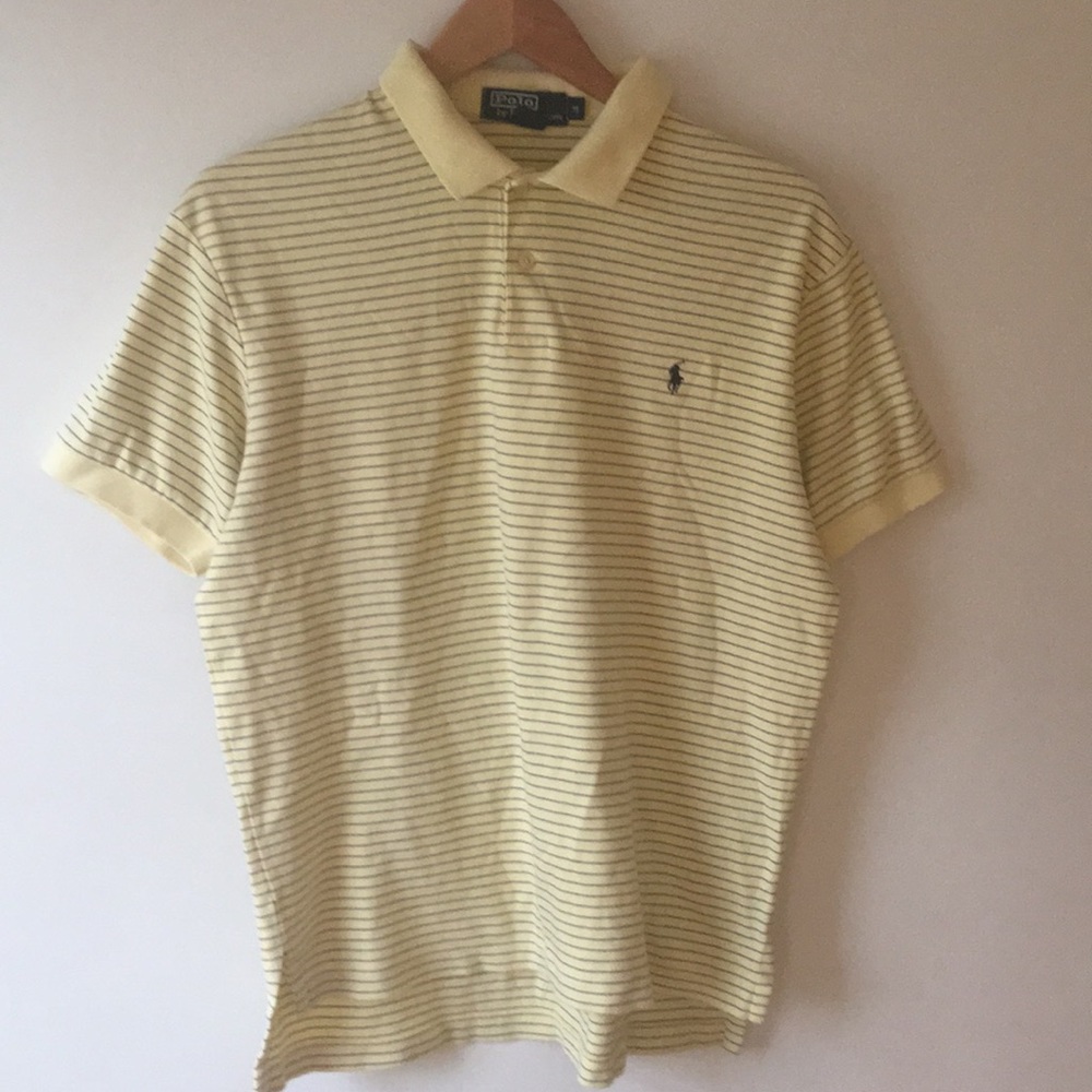 Polo by Ralph Lauren Yellow/ Blue Strips Men’s M